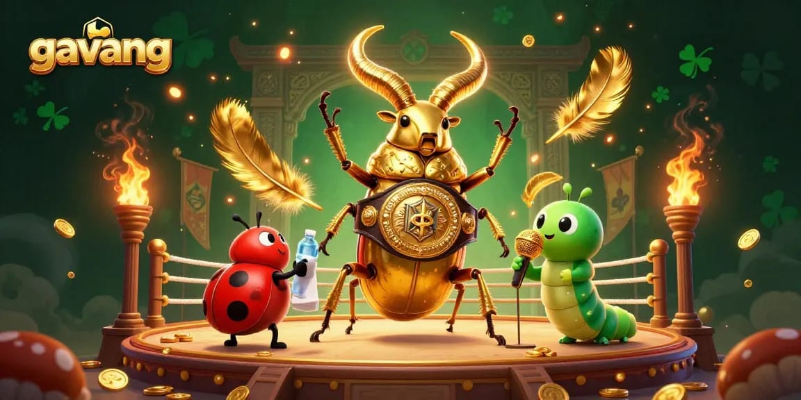 Experience thrilling gameplay with gavang's vibrant 3D casino illustration showcasing action-packed elements.