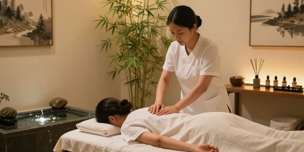 Relaxing atmosphere for 파주출장안마 with serene massage therapy environment.