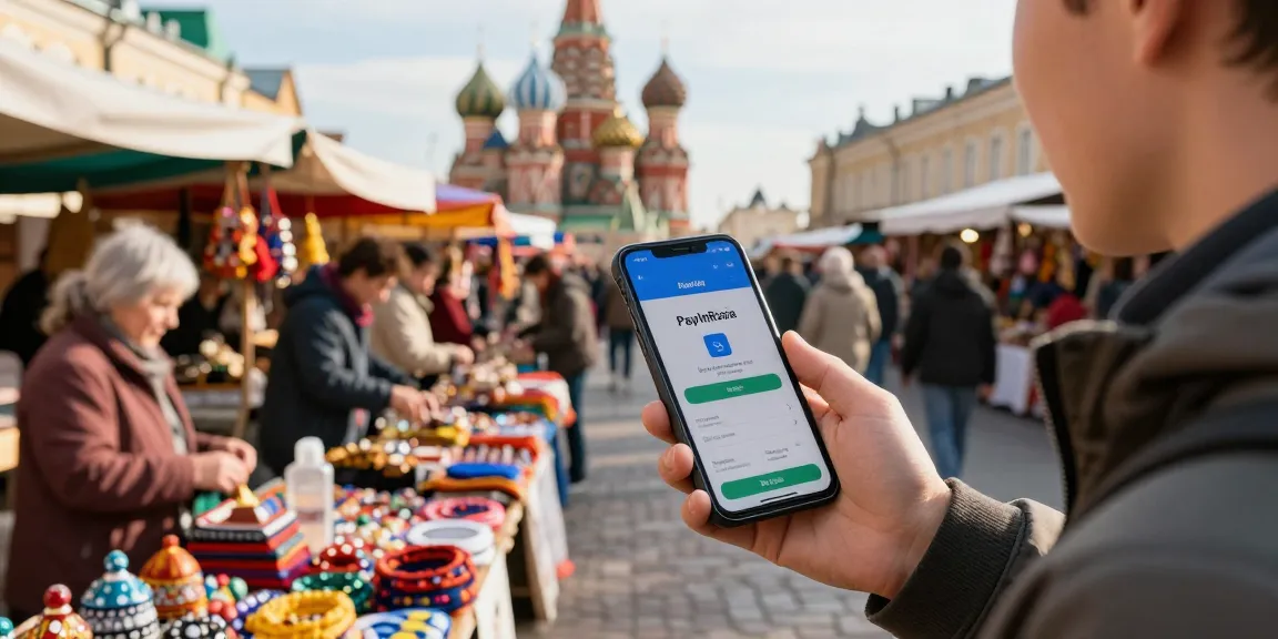 Pengembara menggunakan https://payinrussia.com/ untuk transaksi mudah di pasar Rusia yang meriah.