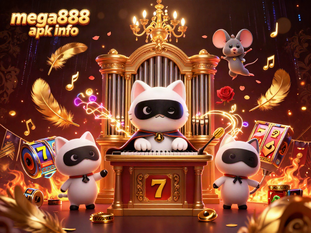 Play exciting games with the mega888 apk info app featuring vibrant casino elements and action.