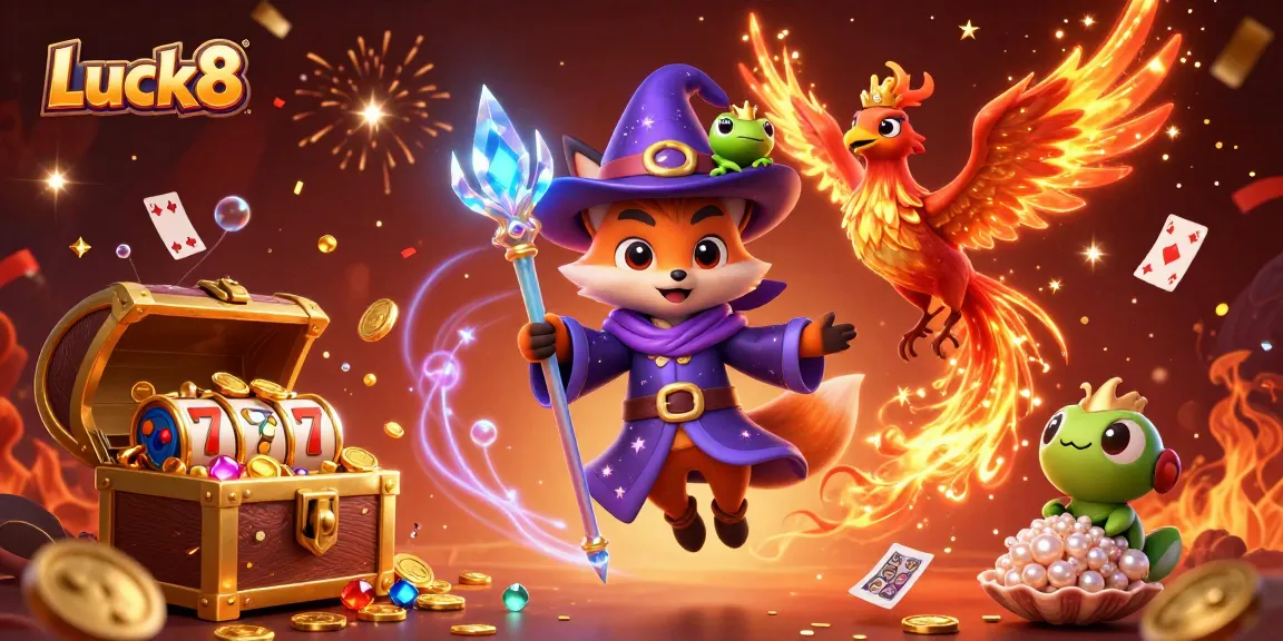 Luck8 invites players to win big with immersive 3D casino games and exciting bonuses.