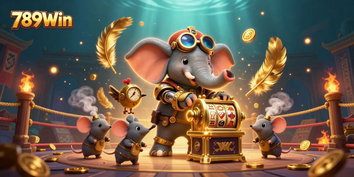 Engage in slots with 789Win's thrilling steampunk-themed casino experience.