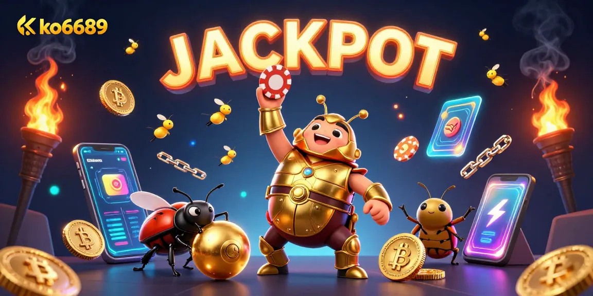 Experience thrilling gaming with ko6689's dynamic cashback opportunities and exhilarating jackpot festivities.