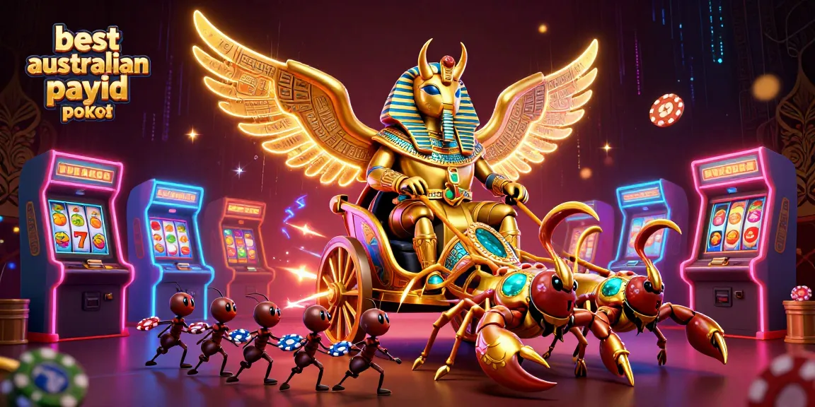 Engage in the best Australian PayID pokies with vibrant slot machines and action-filled casino elements.
