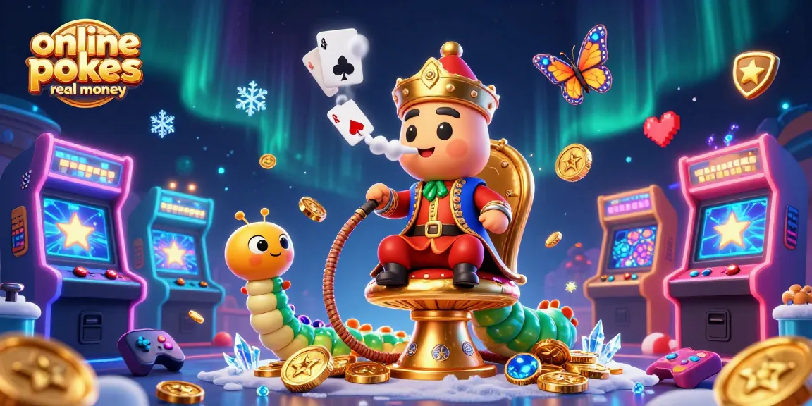 Immerse in online pokies real money with vibrant 3D casino illustration showcasing characters and gaming atmosphere.