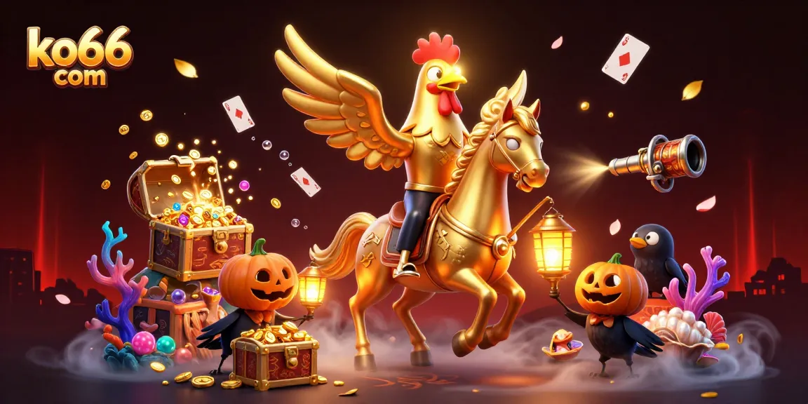 Experience the thrill of winning at ko66 com with immersive casino adventures featuring vibrant characters and treasures.